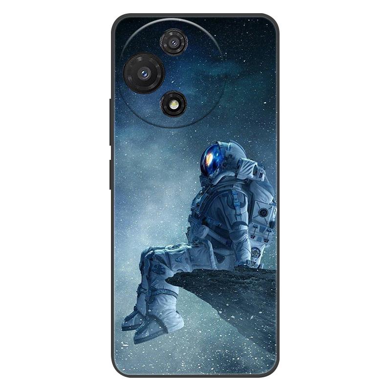 For TCL 60 5G Case Silicone Luxury Space Soft Bumper for TCL 60 5G T521H Phone Cover TCL60 TPU Funda Fashion Coque shell