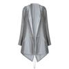 Women's Popular Hooded Solid Cardigan - Long Sleeve Autumn Sweatshirt 2023