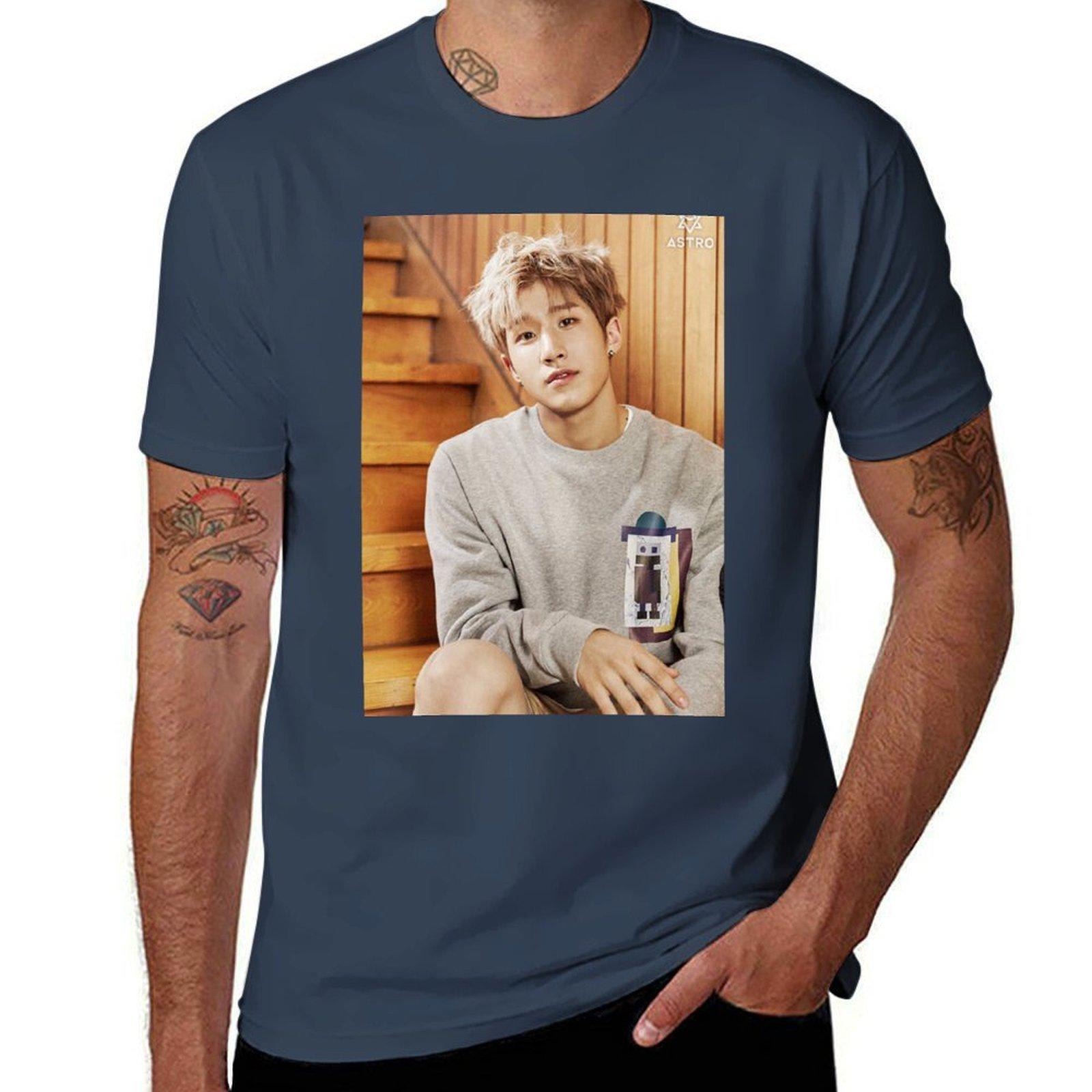 Jinjin Astro Tshirt Casual All Match Tee Shirt For Unisex S