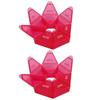 2Pcs 2 Times A Day Weekly Medicine Organizer Box 7 Day Medicine Organizer Small Container Holder