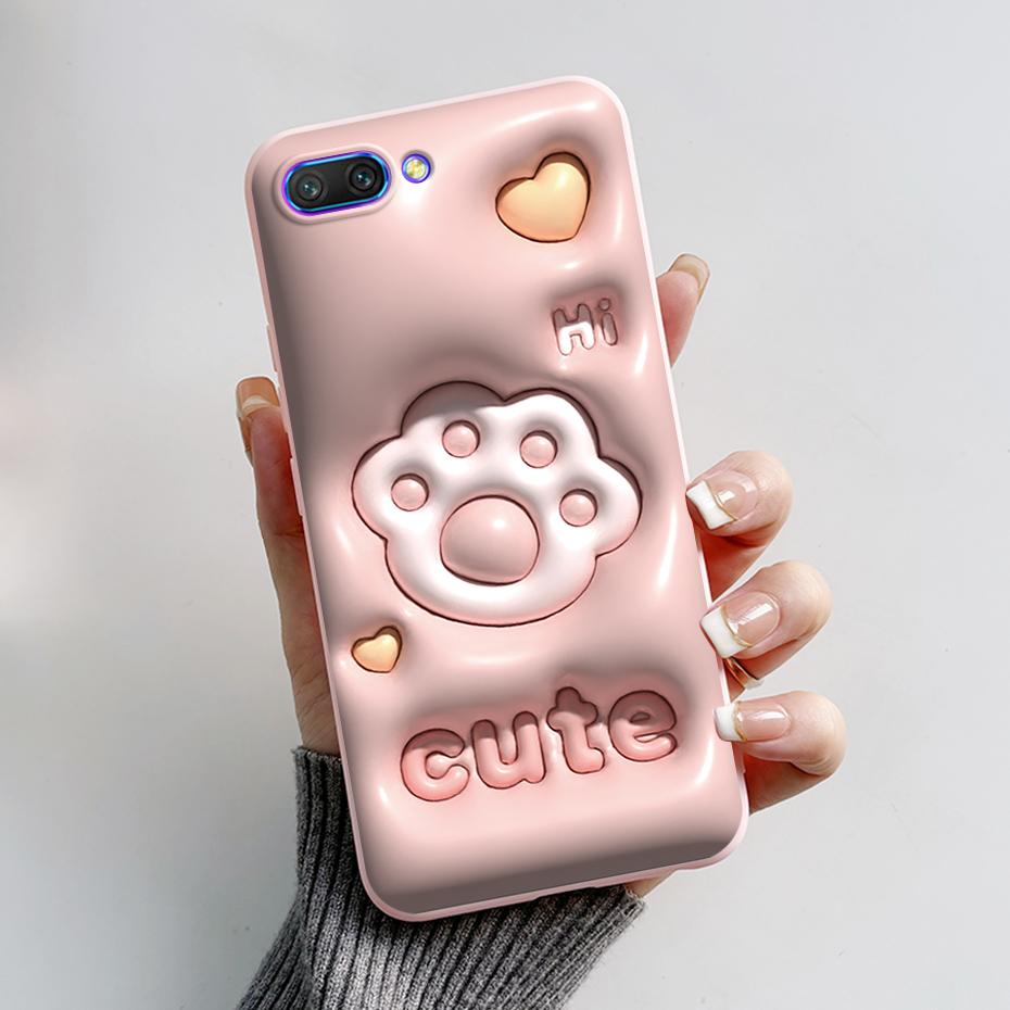 For Huawei Honor 10 Case COL-L29 Silicone Soft Panda Cover For Huawei Honor 10 Phone Case On Huawei Honor 10 Back Cover Bumper