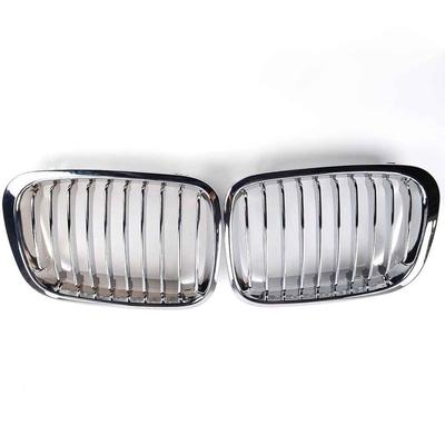 Auto Voorgrilles Half Elektroplating Grilles voor BMW 4 Deurs E46 318i 320i 323i 325i 328i 1998-2001