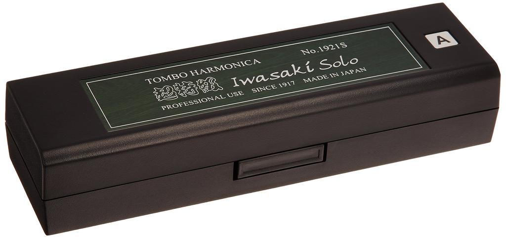 TOMBO Double Note Harmonica A Key Super Special Grade Iwasaki Solo 21 Holes 1921S
