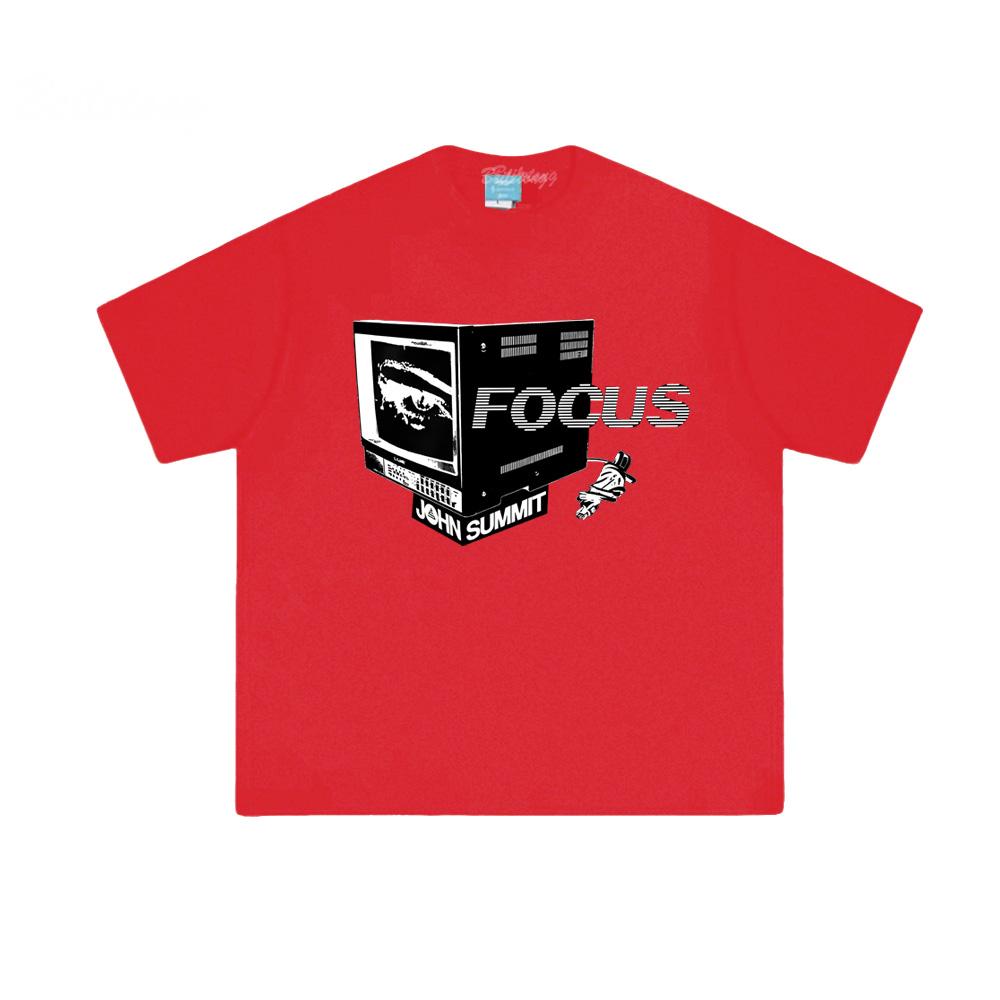 

Футболки John Summit Панк Футболка 100% хлопок с графическим принтом Повседневные футболки с круглым вырезом XXL