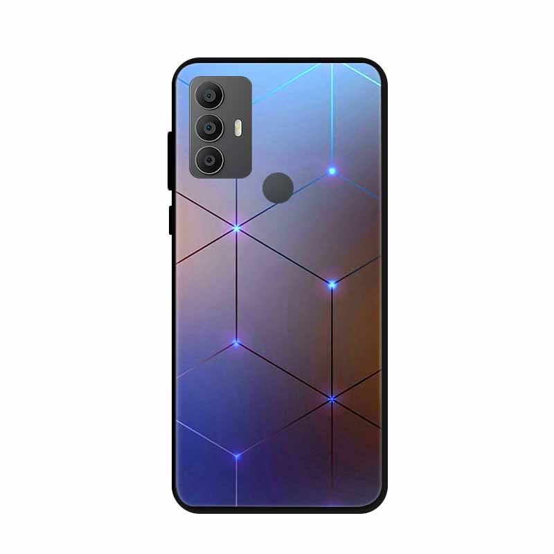 For Alcatel 1V 2021 Case 6002A 6002D Cool Fashion Soft TPU Silicone Bumper Fundas for Alcatel 1V (2021) Capa for Alcatel1v 1 V