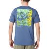 Nike T Shirts Men's Blue Crew Neck Moderate Straight Fit FJ2372-491