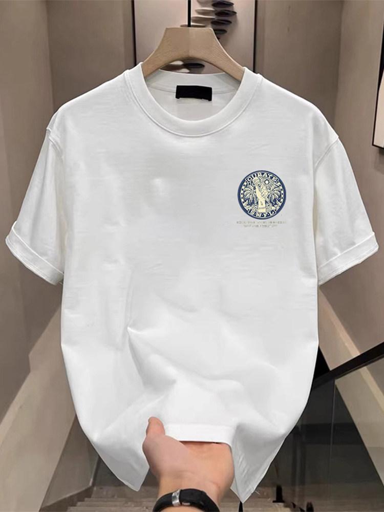 

2026 personalized T-shirt - Cool and Stylish Print for Males - Summer Round Neck - Versatile Short Sleeve Top 4XL