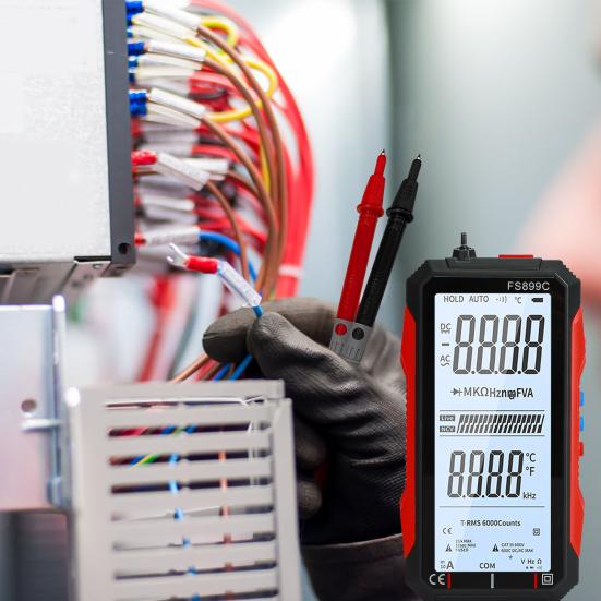 CZD-FS899C Multimeter Vollbild Digital Hohe Präzision Überlastschutz Handheld-Multimeter für die Industrie