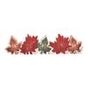 Cozy Autumn Atmosphere Lights Fall Thanksgiving LED Tabletop Decor, Maple Leaf Harvest Themed Lighted Wooden Holiday Window Sill Ornaments Centerpiece