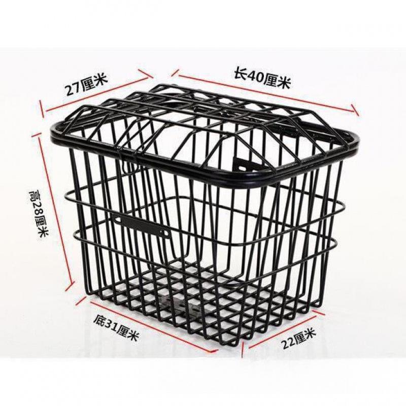 Universal Thickened Basket with Lid for Electric Scooters and Bicycles - Free Shipping