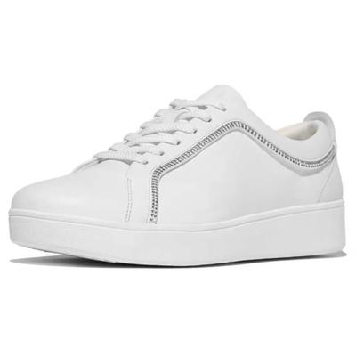 Fitflop Sneakers Rally Crysal Trim Leather