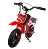 12" Kids Electric Bike 200W 16km/h, 25.2V 2.6Ah Battery 12km Range, Dual Disc Brakes E-Bicycle for 3-8 Years