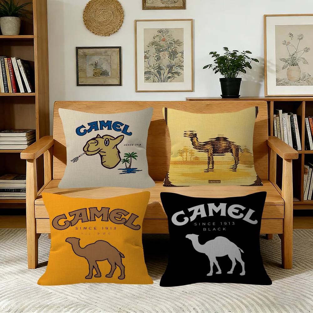 Exquisite Ornaments Unisex Anime Cushion Cover Decorative Pillow Sofa Home Decor Case Pillow Cases Luxury C-Cameles Logo