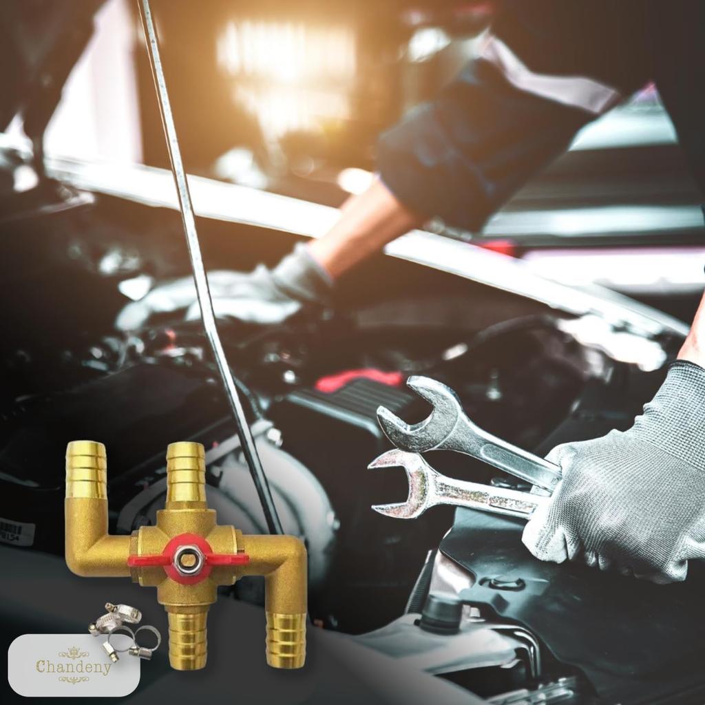 Shandini Heater Control Valve for Automobiles, Integrated Valve, Durable, Heat Resistant, Resistant Design,