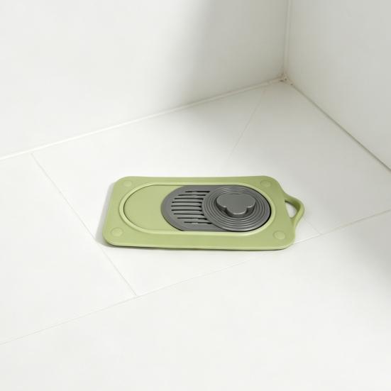 Floor Drain Cover Anti-Slip Anti-Splash Anti-Odor Double-Layer Easy Installation Silicone Bathroom Double-layer Drain Filter