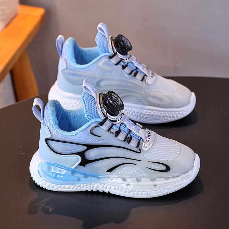 Boys' Cool Street Style Running & Basketball Shoes for Spring 2026 - Trendy Sports Footwear for Kids