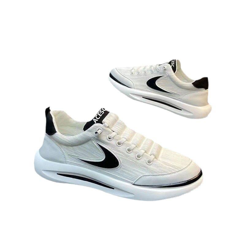 Men's Shoes Summer Mesh Thin Casual Shoes Forrest White Shoes Foreign Trade Cross-border Men's Sports Shoes