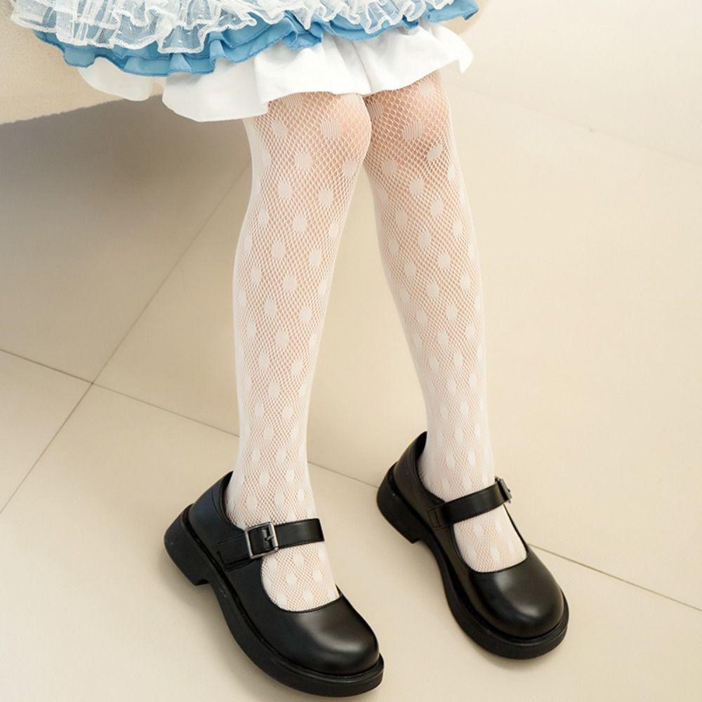 Medias de Malla Elásticas Calcetines de Verano Medias para Niños Medias de Moda para Niñas