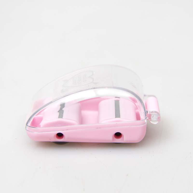 

1 шт. Милый ластик Ручная настольная подметальная машина Мини-коллекторы крошек ластика Портативный настольный пылесос Студенты Гиф розовый