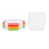 6 Pcs Food Storage Container Set 750ML Stackable Reusable PP Food Storage Box with Sealing Lid for Microwave Fridge