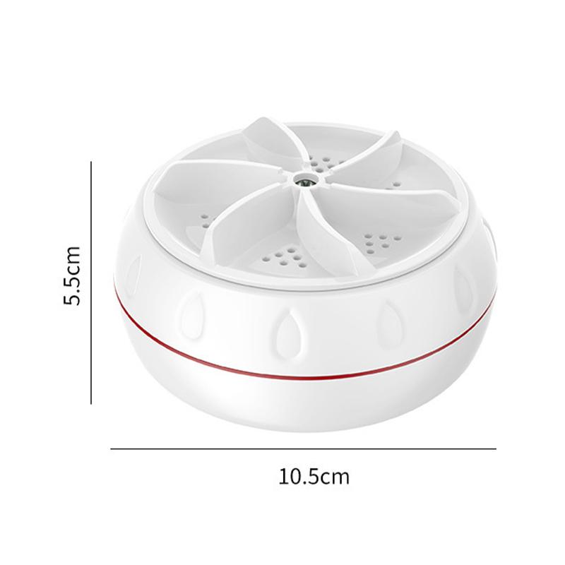 Ultrasonic Mini Washing Machine Automatic Turbo Portable Washing Machine Dormitory Small Bucket