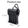 1Pcs USB 18650 Battery Charger  for 10440 14500 16340 18350 18500 26650 Battery