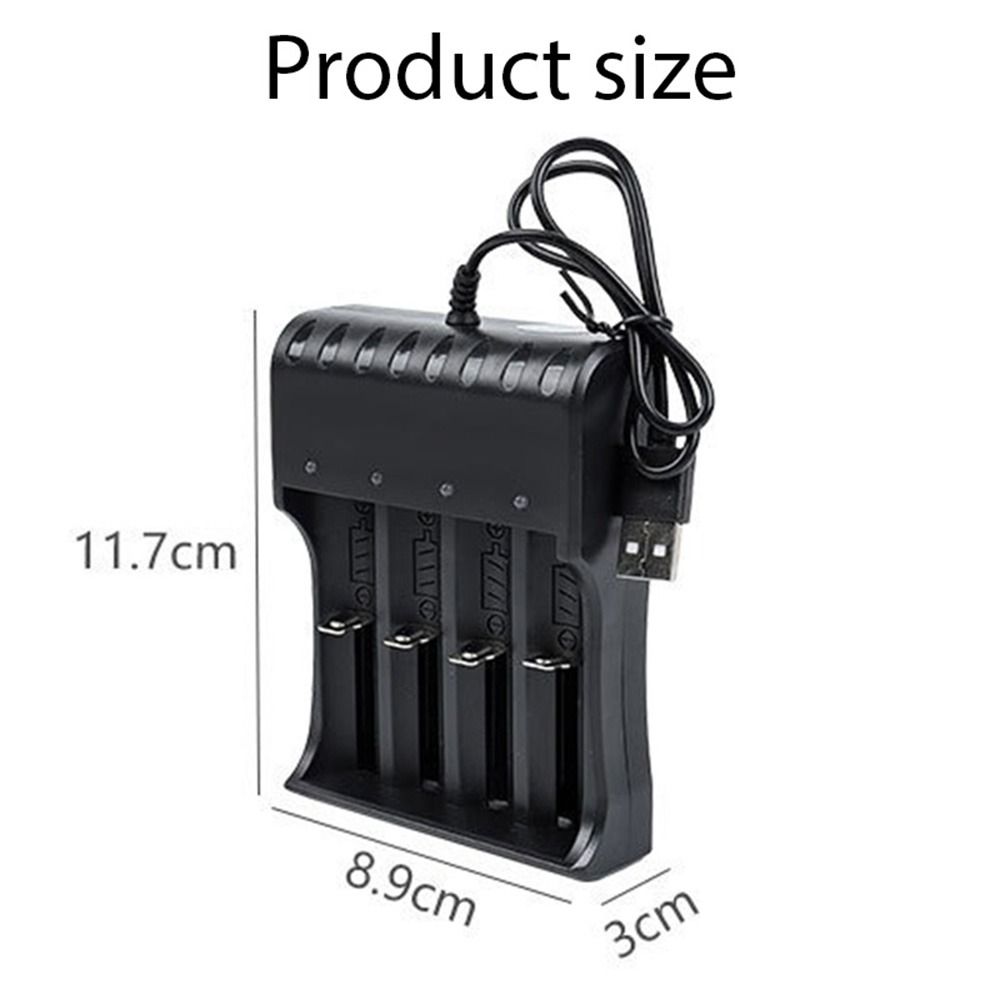 1Pcs USB 18650 Battery Charger  for 10440 14500 16340 18350 18500 26650 Battery