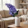 Lifelike Artificial Lilac Branch Long Branch Faux Flower Silk Simulation Flower  Photography Prop