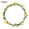 Couronne de Fleurs Mode Couronne de Fleurs Bohème Printemps Bandeaux pour Femmes Ruban Réglable Couronne Florale pour Filles Diadème de Mariée