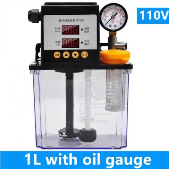 1PC 110V 1/2L CNC Electromagnetic Lubrication Pump Lubricator 1/2 Liters Lubricant Pump Automatic Lubricating Oil Pump