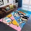Dexter 's laboratory Carpet Rug for Living Room Bedroom Home Sofa Decoration,Kids play Non-slip Floor Mat