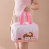 Cartoon Pattern Cute Portable Lightweight Makeup Bag Women's Travel Storage Bag Handheld Organizer Cosmetic Pouch Wash Bag