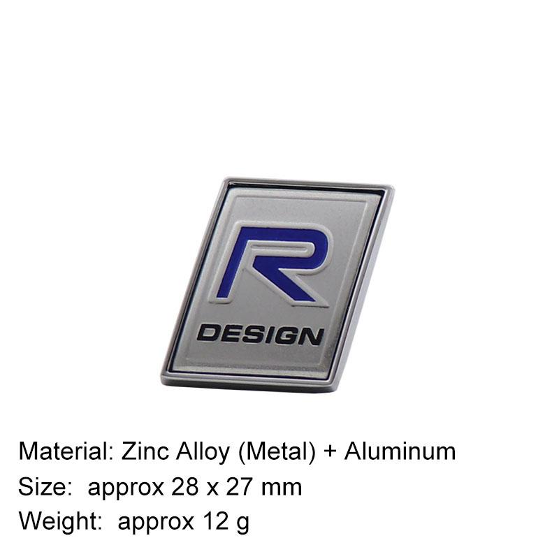 3D R AWD Švédská vlajka Švédsko DVOU MOTOROVÉ auto Blatník kufr Zadní kapota Nálepka Emblém Odznak Nálepka Pro S60 S90 S80 XC60 XC90 XC40 V40 V60 V90