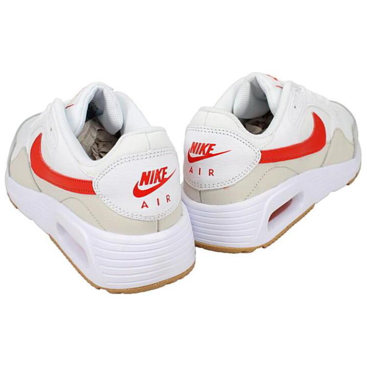Nike Air Max SC White Picante Red Men Sneakers Light-Orewood-Brown Gum-Light-Brown CW4555-112