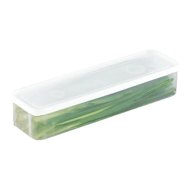 Noodle Storage Box Rectangular Plastic Refrigerator Food Freshness Box with Lid Kitchen Grain Food Noodle Seal Box Kitchen Tools