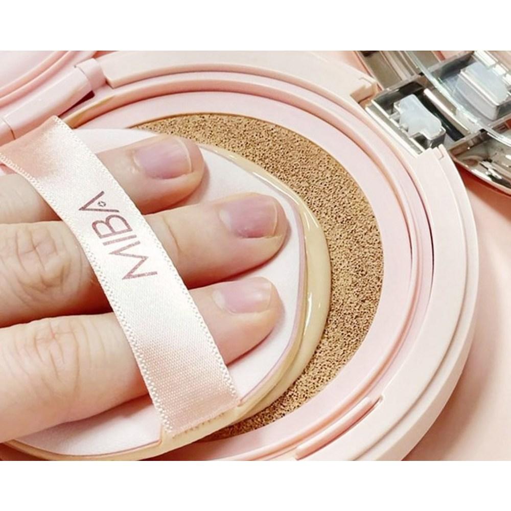 Miva King Cushion Season 2 Large Capacity 25g Original Product + 25g Refill 2P, No. 23 Calm Skin, 1 Set