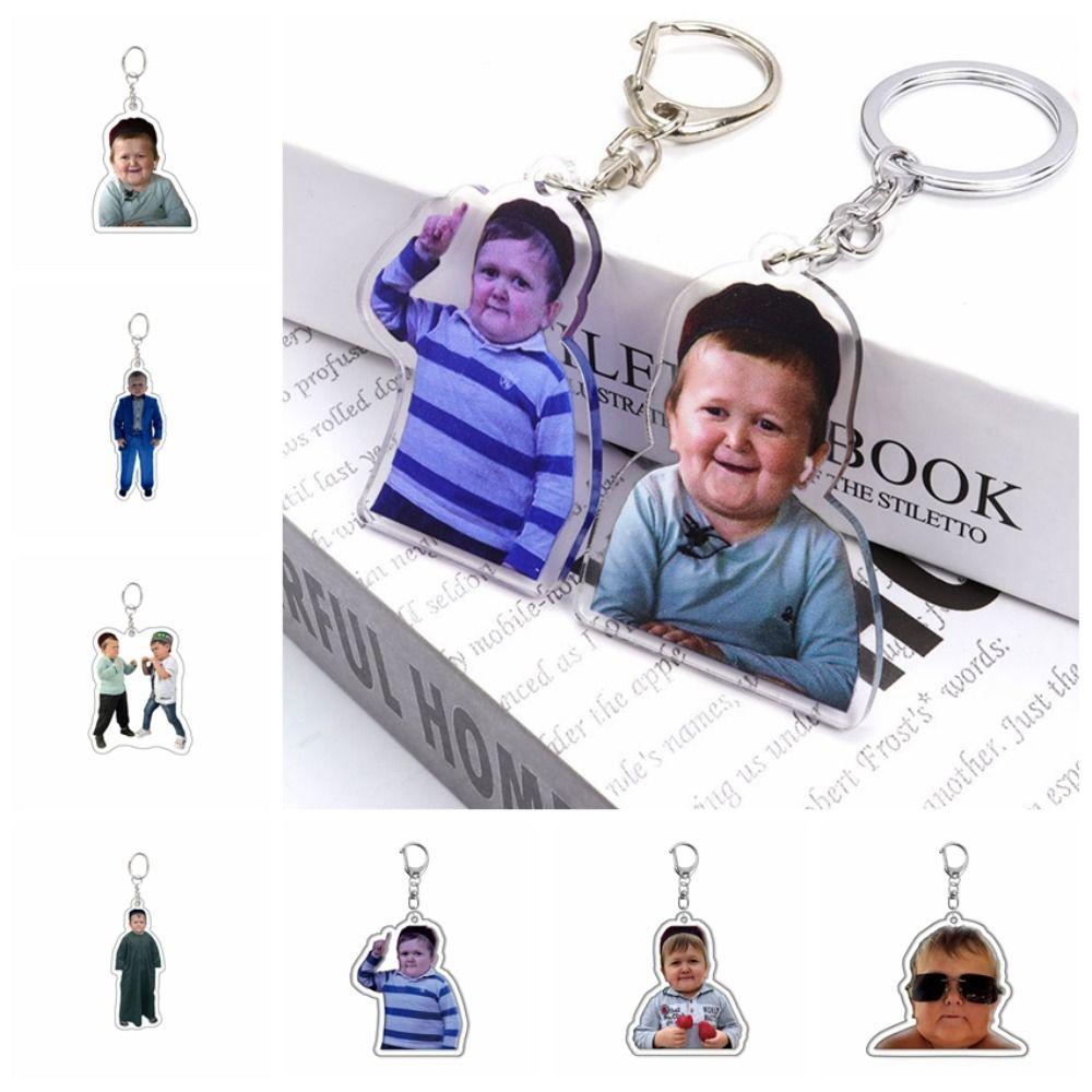 Magomedov Meme Acrylic Keyring Hasbulla Hasbulla Magomedov Keychain Bag Accessories   Key Holder