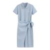 Women's Moisture-Wicking Logo Embroidery Short-Sleeve Dress