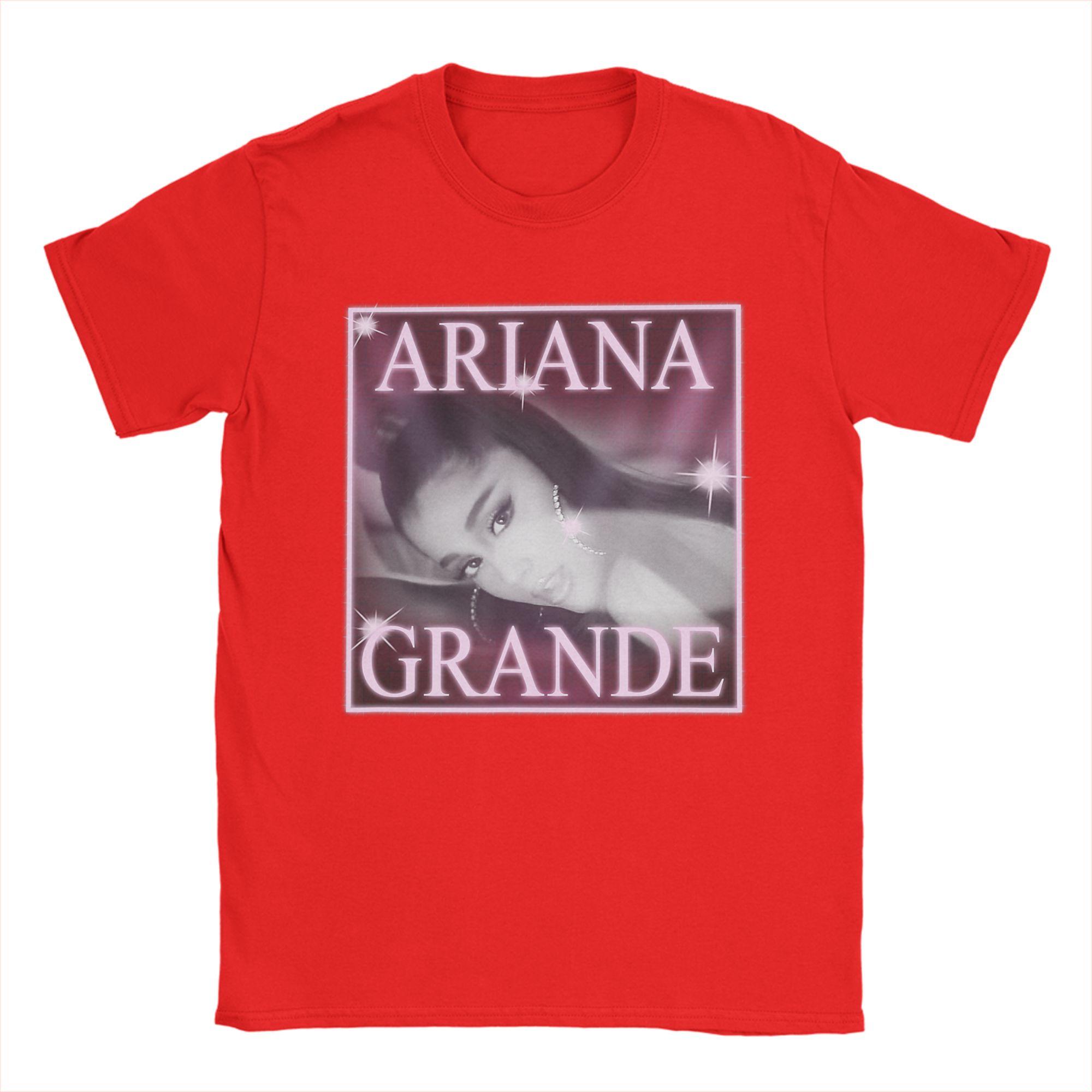 

Ariana Grande Thank U TShirt Beach Pure Cotton T Shirts For Men Hip Hop Casual Tee Shirt Short Sleeves Streetwear Tees S