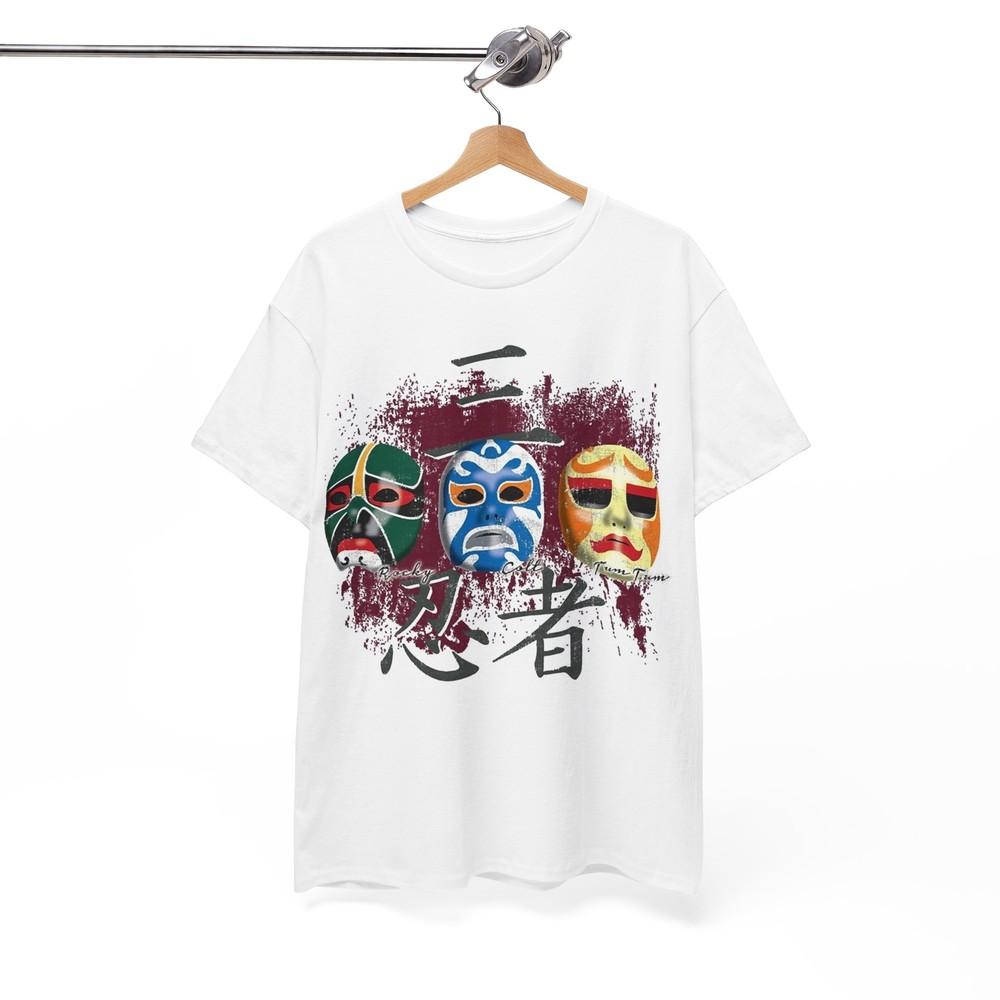 

3 Ninjas Tshirt Retro Karate Movie Vintage 90s Masks Unisex Heavy Cotton Tee Unisex T-Shirt XXXXL