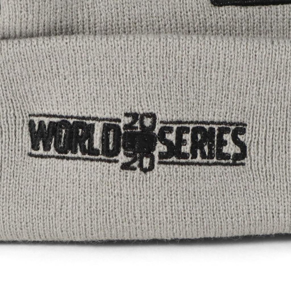 Cuff Knit Cap MLB ONSPOTZ Exclusive LA Grey FREE Basic Cuff Knit MLB Allover Los Angeles Dodgers [New Era]
