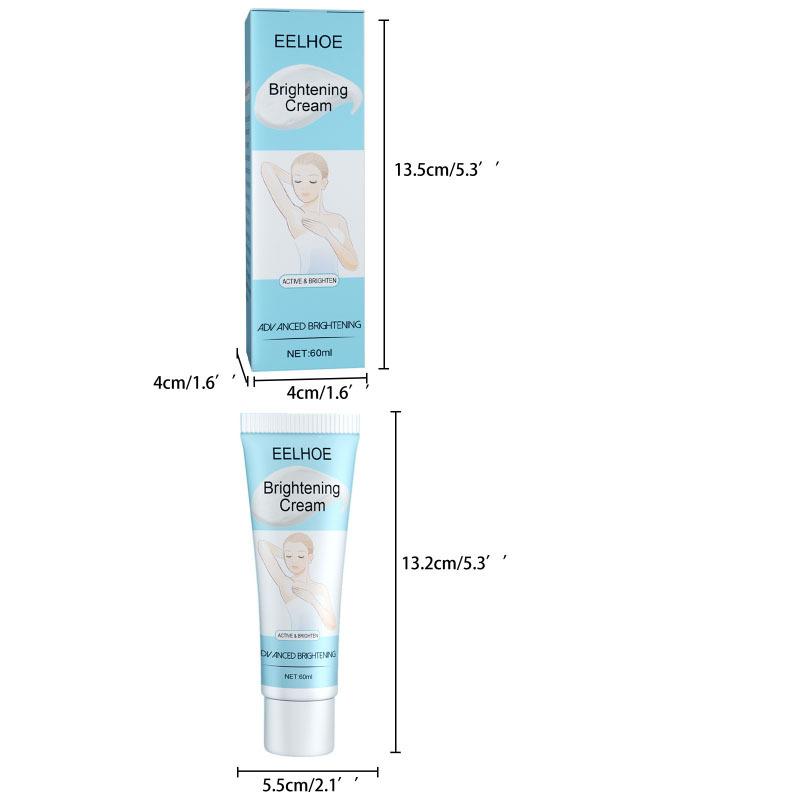 Whitening Body Lotion for Underarm and Elbow, Moisturizing and Nourishing Cream for Knee and Concealing Blemishes