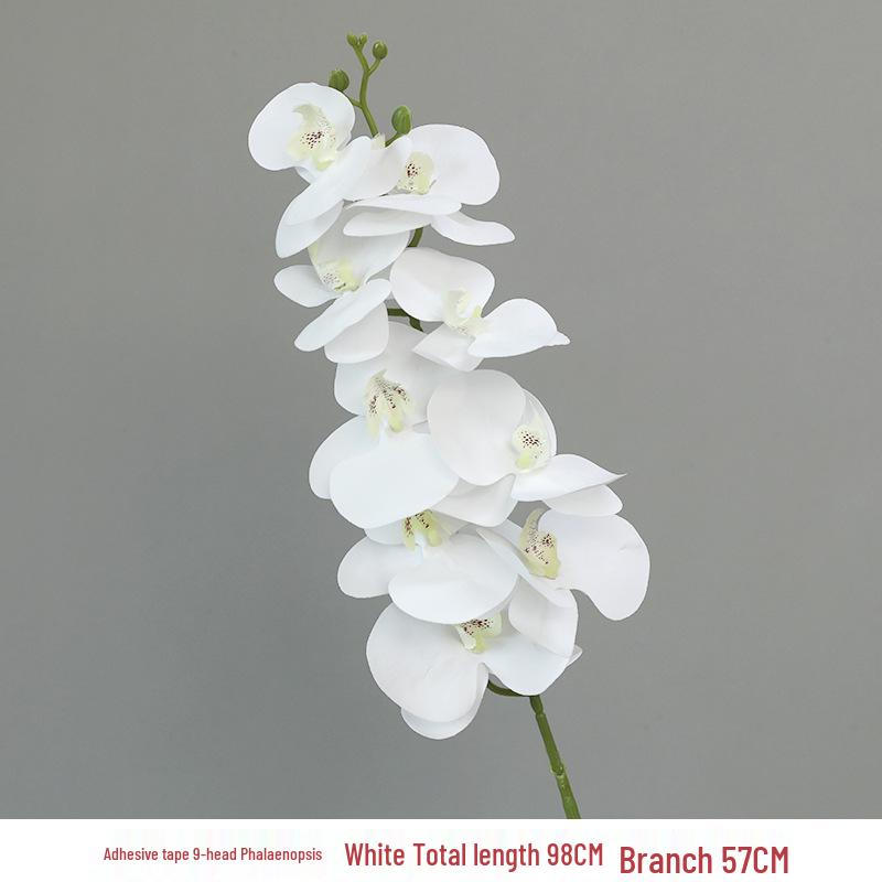 Luxury Realistic Phalaenopsis Artificial Flower for Weddings and Home Décor