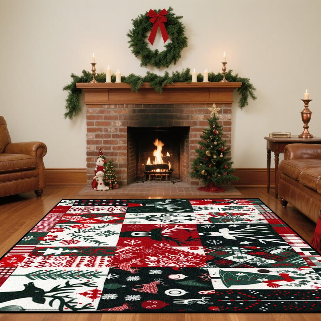 Chinese Style Luxury Big Living Room Rugs Home Decoration Sofa Coffee Tables Solid Carpet Bedroom Bedside Washable Floor Mats