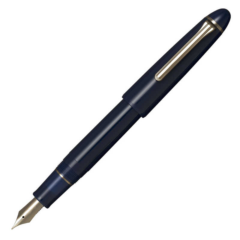 Sailor Fountain Pen Profit Casual L Gold Trim Clear Blue MF (Medium Fine)