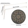 Premium 2 Piece Dowsing Rods Made of 99 9% Copper with Pendulum and Scrying Mat for Interpersonal Relationship Improvement