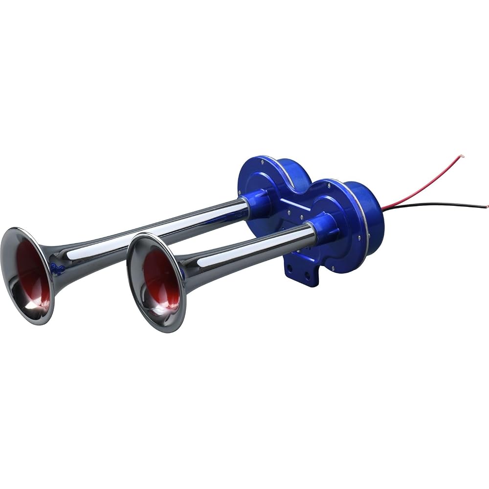 Jet Inoue Electronic Yankee Horn, Double, 24V505862, Blue