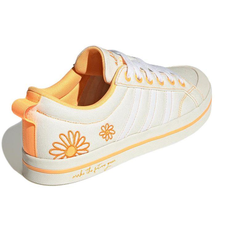 Adidas Neo Bravada Comfortable Durable Low-Top Skate Shoes Women Sneakers Off-White HP3160