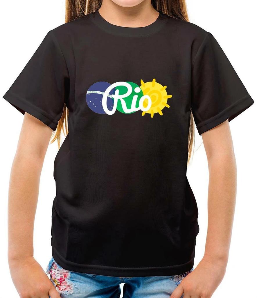 Rio - Kids T-Shirt - 2016 - Sports - De Janeiro - Brazil - Brazilian