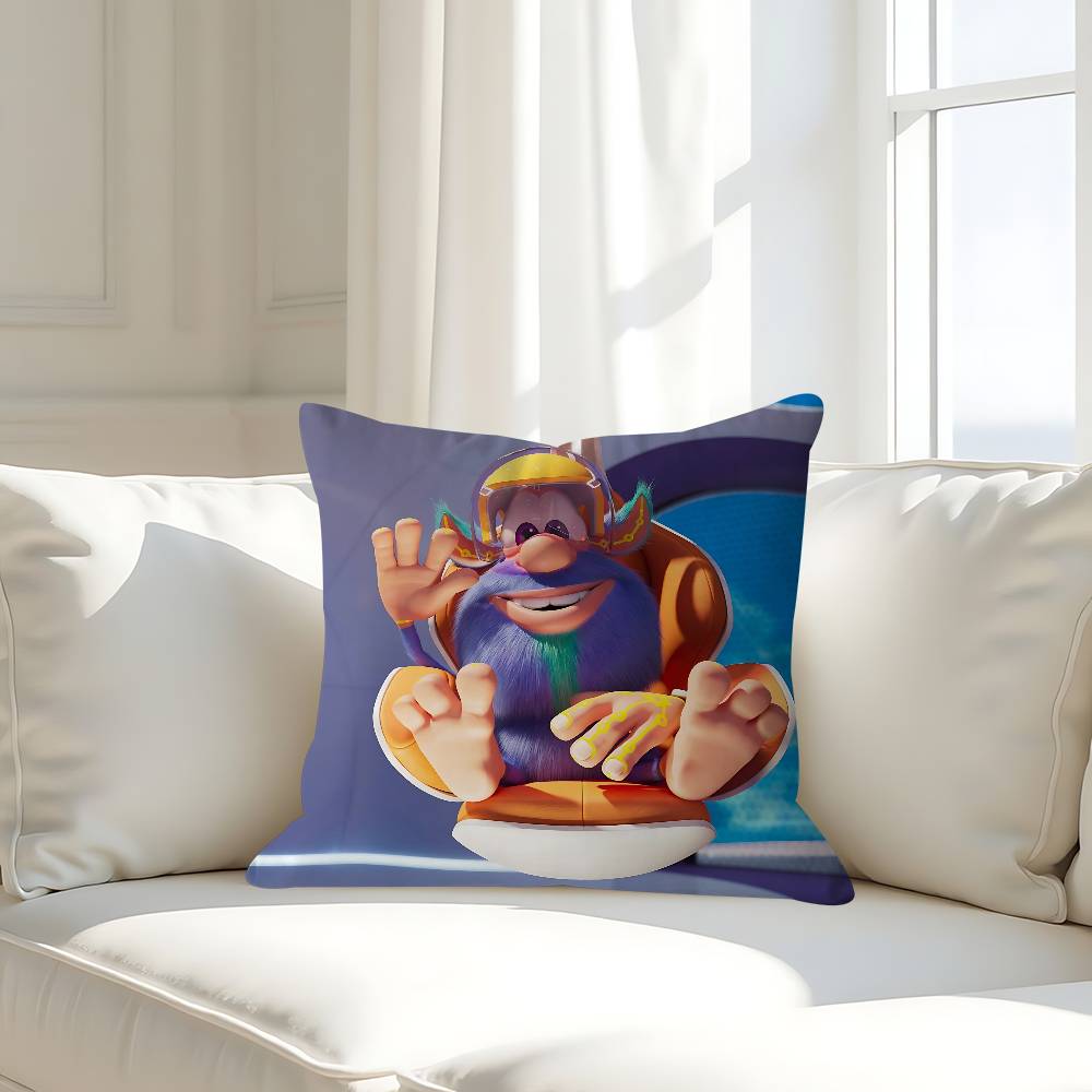 Cute Cartoon B-Booba Pillow Case Removable Washable Cushion Cover – All-Season Soft Linen